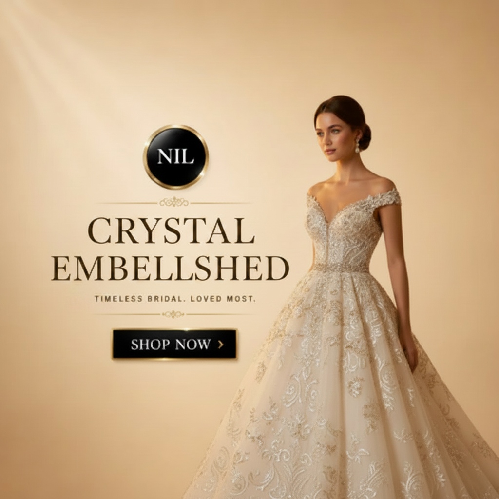 11-Crystal Embellished Brautkleider