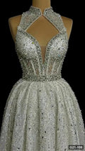 G21-106 Ivory Ball Gown Wedding Dress Main Clean Frame
