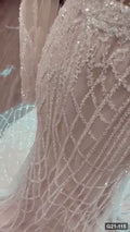 G21-115 Ivory Ball Gown Wedding Dress Main Clean Frame