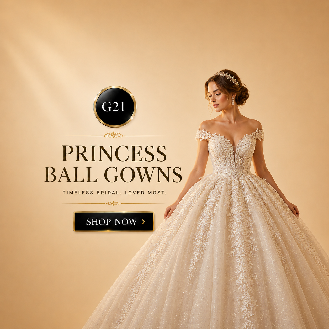 Princess ball gowns image