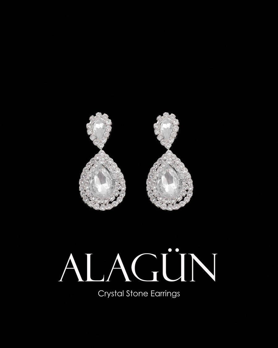 NNC-040 | Alagun Křišťál Stone Earrings
