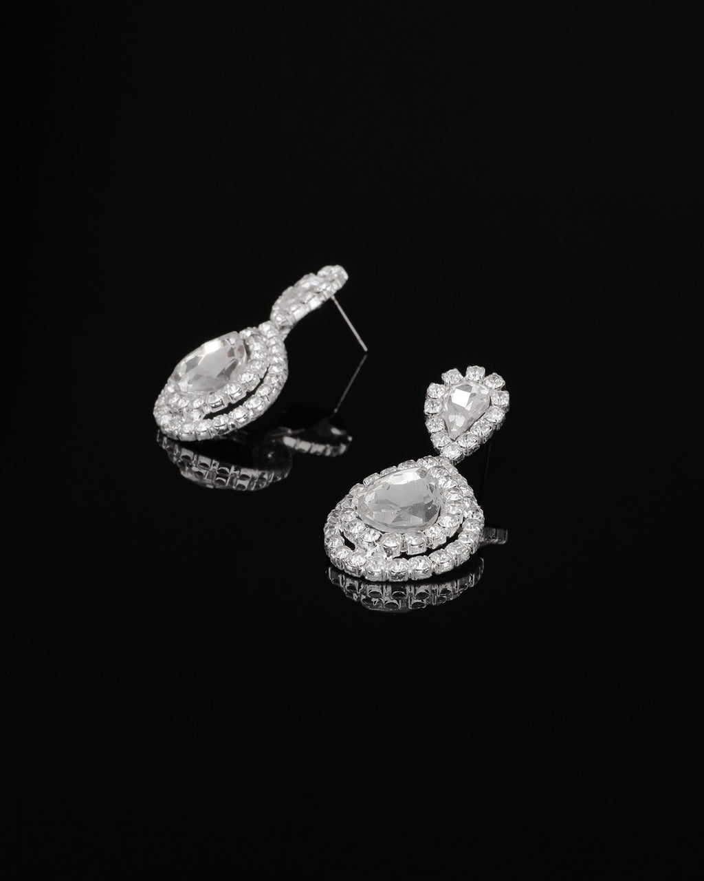 NNC-040 | Alagun كريستال Stone Earrings
