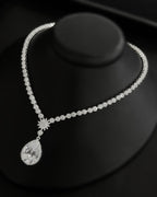 NNC-034 | Asay Zircon Stone Set Necklace