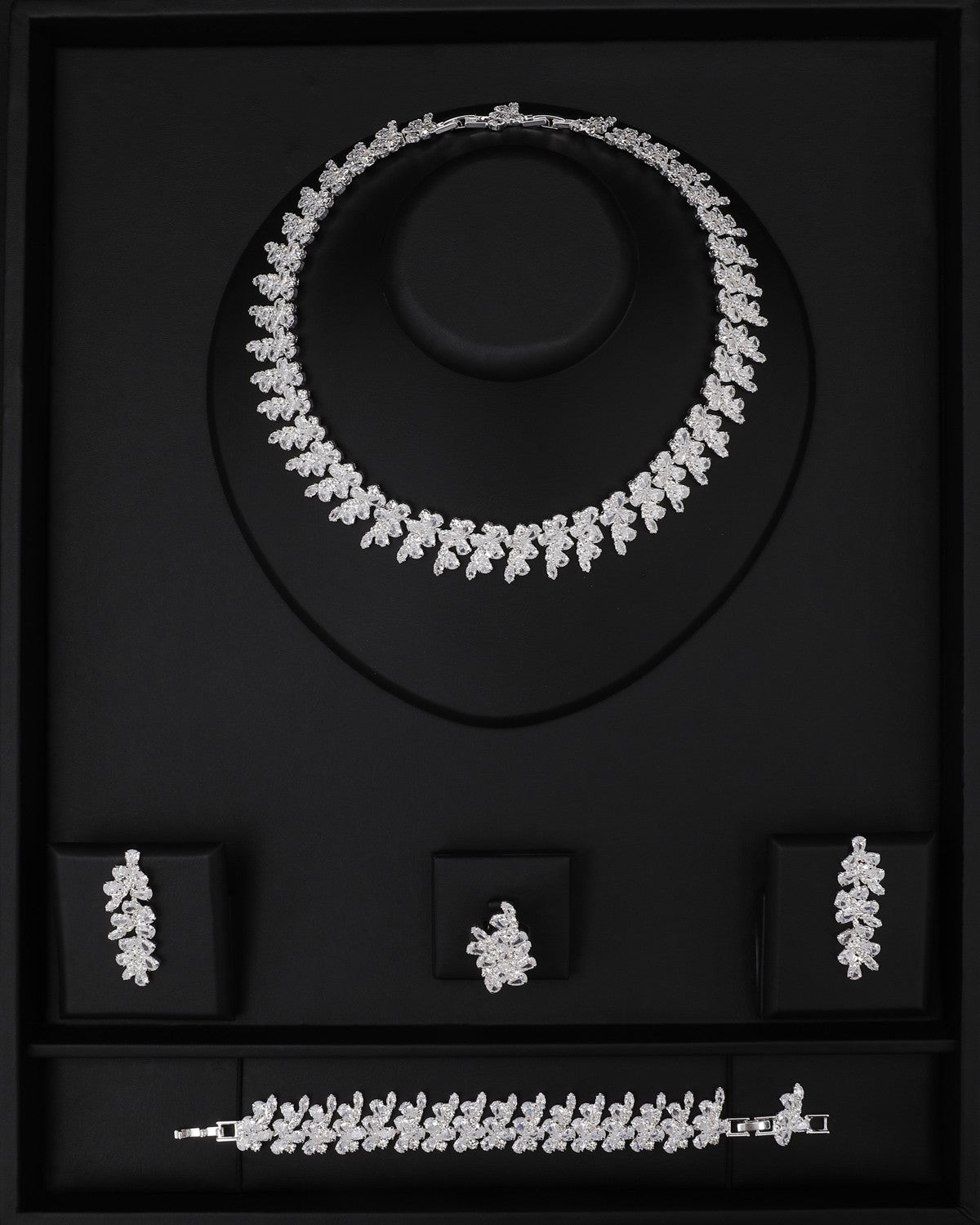 NNC-023 | Deo Zircon Stone Set Necklace