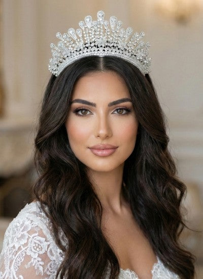 NNC-060 | ELLERYZITA-GETA | Ellery Zircon Kristall Braut Crown