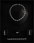 NNC-026 | Hof Zircon Stone & Perle Detail Set Necklace