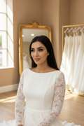 NIL-071 حديث محتشم High Neck فستان – Close-Up