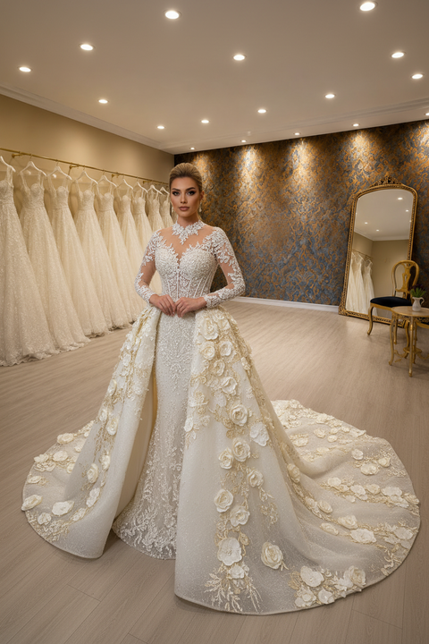 NIL bridal showroom wedding dress image two