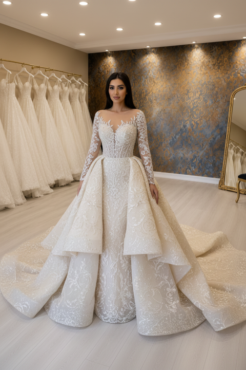 NIL bridal showroom wedding dress image three