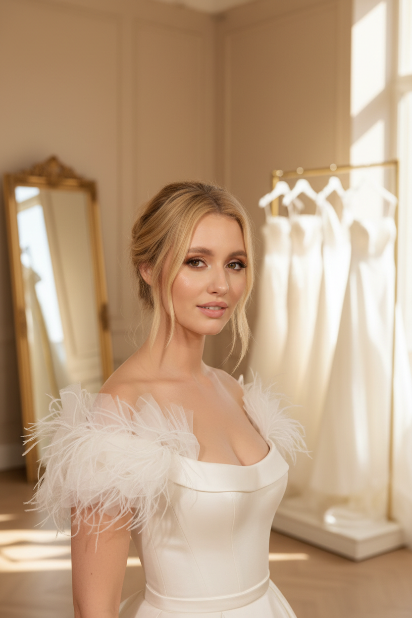 nil-048-feather-detail-couture-bridal-gown-structured-bodice-ivory-satin-tulle-volume-gulf-couture