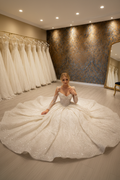 NIL-252 Full Sequin Crystal Ball Gown – Creative Floor Pose