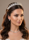 NNC-071 | KARENZITA-GETA | Karen Small Zircon Κρύσταλλο Νυφικό Tiara
