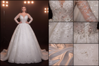 Malzeme ve Dantel Detay - NIL Wedding Dress NNC069