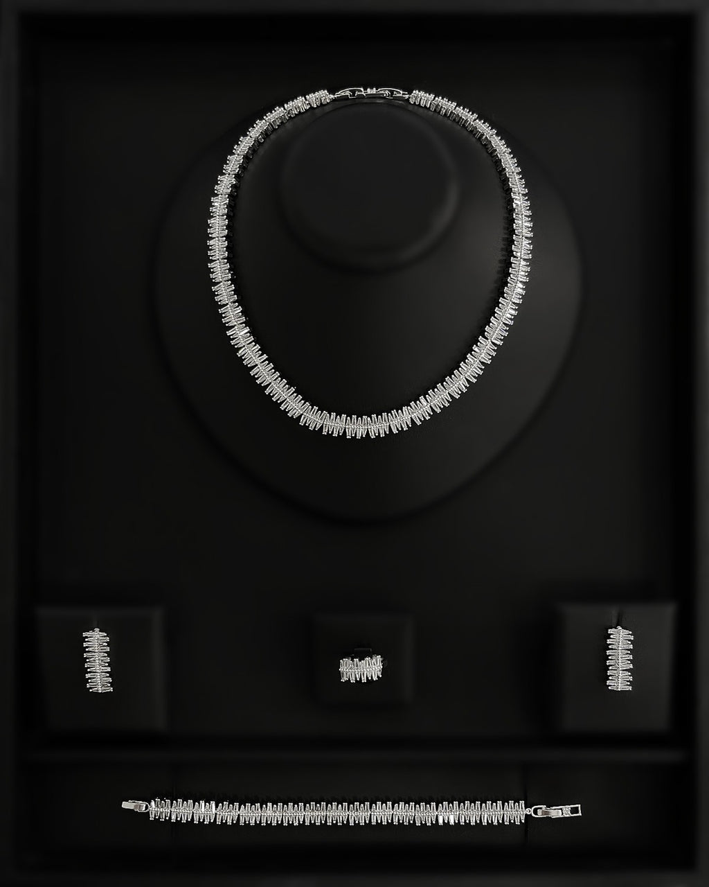 NNC-028 | Mara Zircon Stone Set Necklace