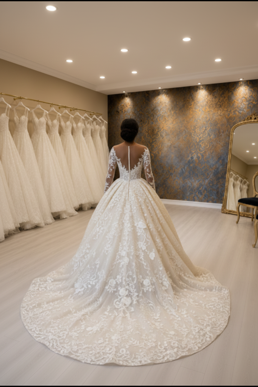 NIL-017-02-BACK-VIEW-ROYAL-PRINCESS-CHAMPAGNE-IVORY-IG