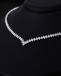 NNC-031 | Paven Zircon Stone Set Necklace