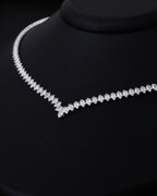 NNC-027 | لؤلؤ & كريستال Bead للعرائس Set Necklace