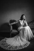 Siyah Beyaz Editoryal - NIL Wedding Dress NNC069