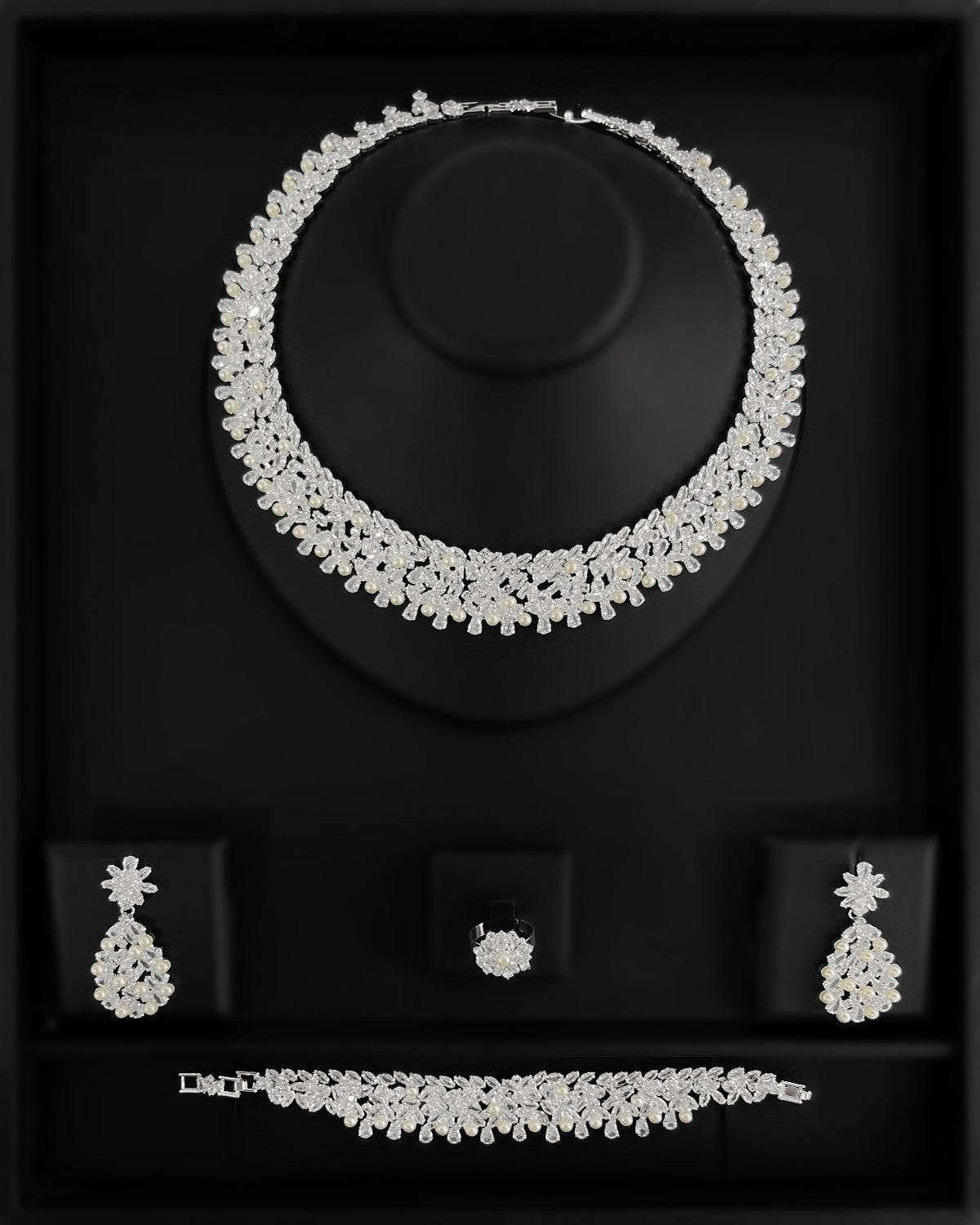 NNC-018 | Wei Zircon Stone Set Necklace