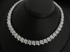 NNC-017 | Vue Zircon Stone & perla Detail Set Necklace